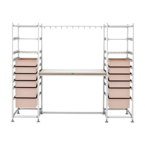 作業台付きラック