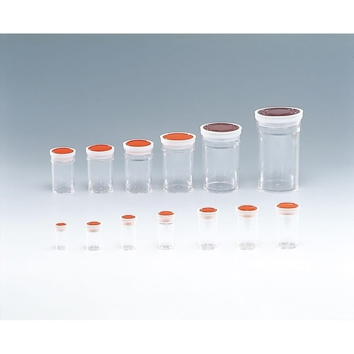 スチロール瓶 透明(押込蓋)