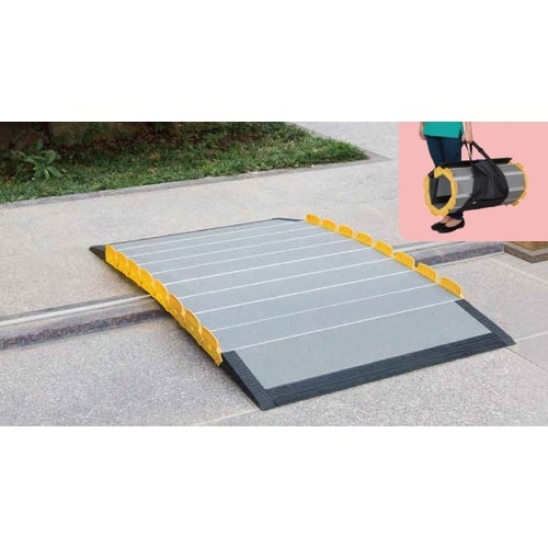 車いす用スロープ段ない・スロール