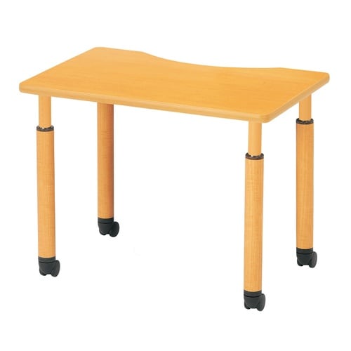 福祉施設向けキャスター脚昇降テーブル