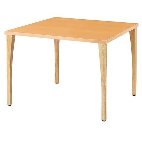 福祉施設向け木製脚テーブル