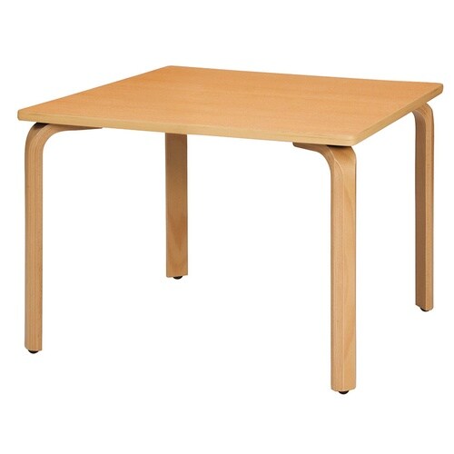 福祉施設向け木製脚テーブル