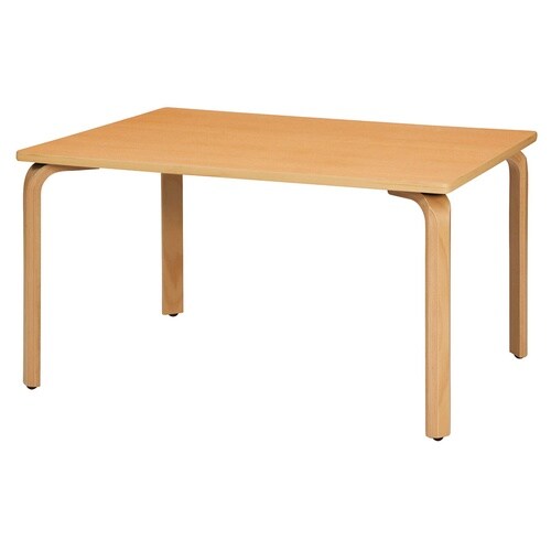 福祉施設向け木製脚テーブル