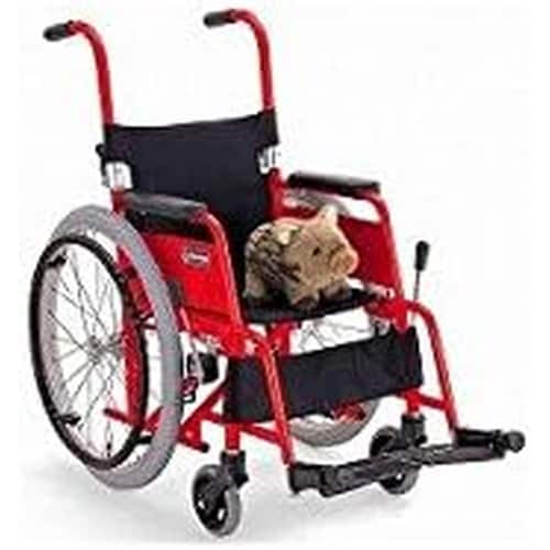 車いす(子供用・アルミ製)背折れ式