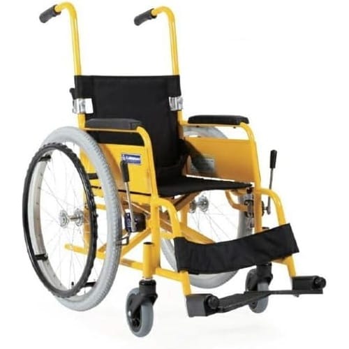 車いす(子供用・アルミ製)背折れ式