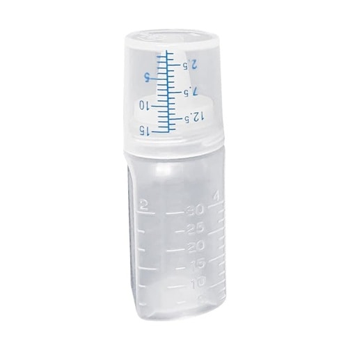 カップ付ボトル 無地(未滅菌)