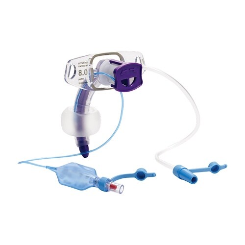 医≫BLUセレクト気管切開チューブカフ付