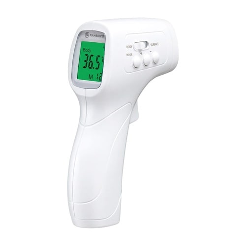 医>>非接触体温計(日本医療機器認定証品)