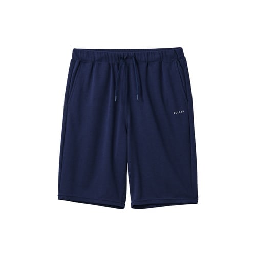 リカバリーウェア ハーフパンツ 疲労回復 L 紺