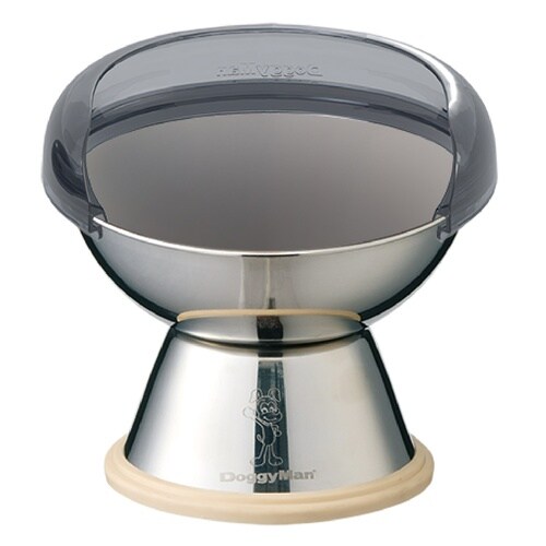 飛び散り防止カバードームテーブル食器犬用M