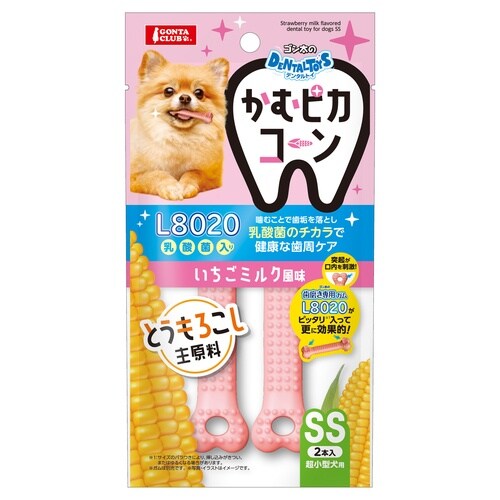 ゴン太かむピカコーンいちごミルクSS2個