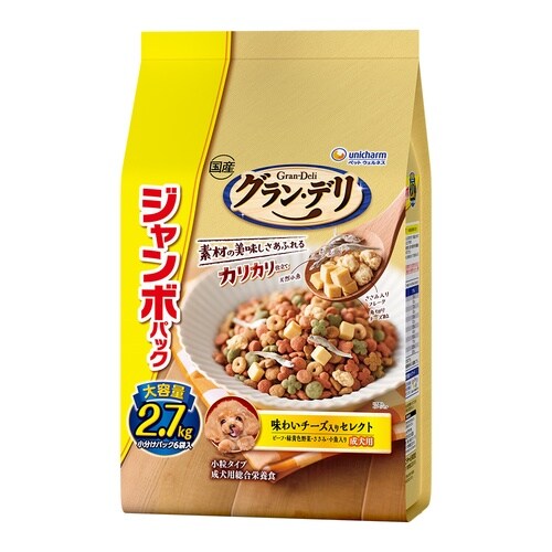 GDカリカリ成犬チーズJP2.7kg