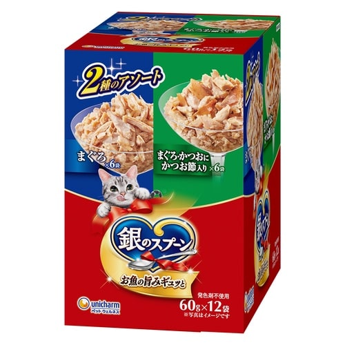 銀スプP鮪&鮪かつおにかつお節60g×12袋