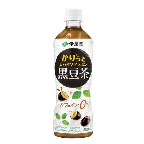 かりっと大豆イソフラボン黒豆茶600ml24本
