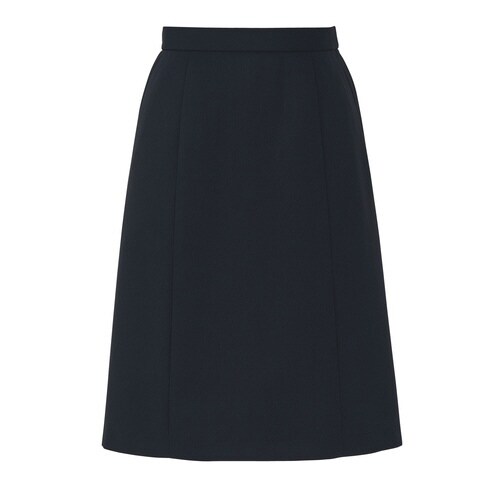 AラインスカートAS2808ブラック15G