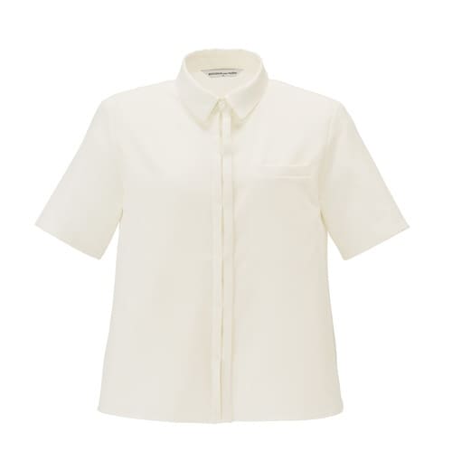 半袖ブラウスAUB4301ホワイト19G