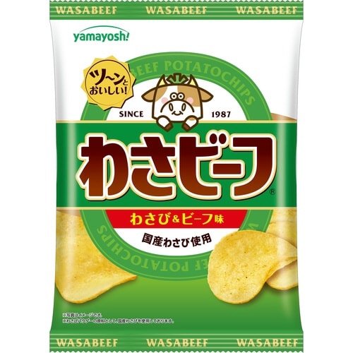 ポテトチップス わさビーフ50g×12
