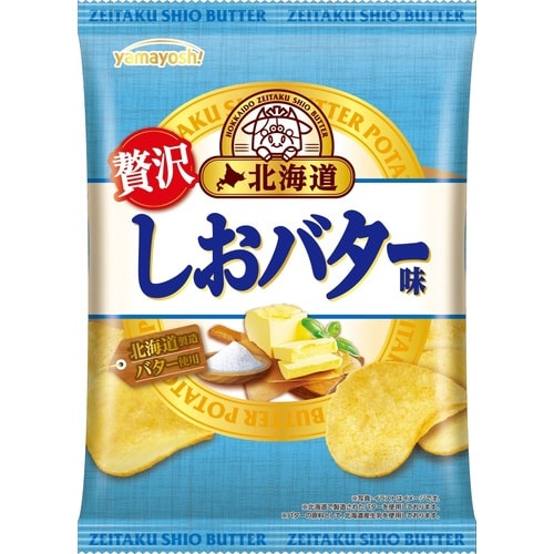 ポテトチップス 北海道しおバター味50g×12