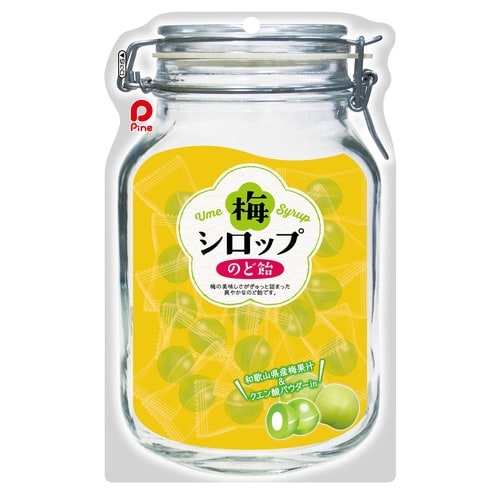 梅シロップのど飴80g×6