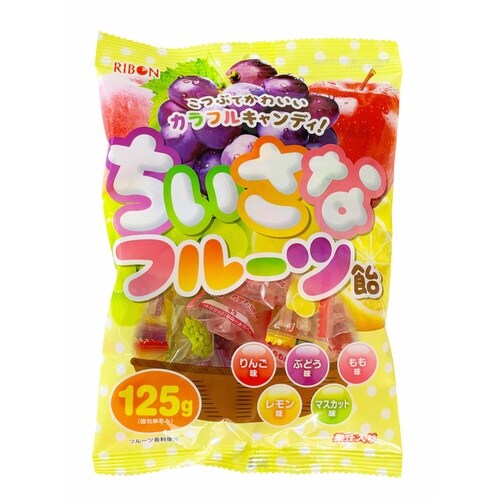 ちいさなフルーツ飴125g×12