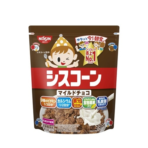 シスコーン マイルドチョコ200g×8