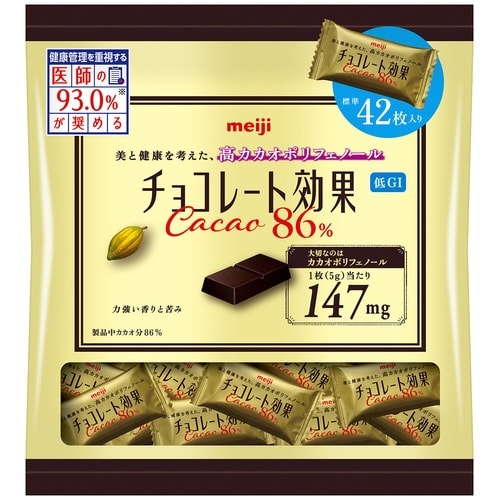【冷蔵】チョコレート効果カカオ86%210g×12