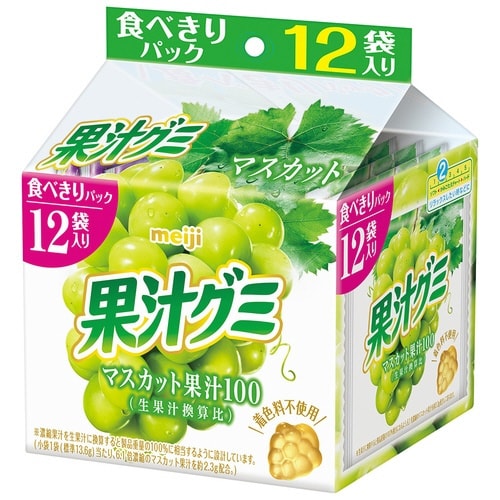 【冷蔵】果汁グミマスカットSP163g×15