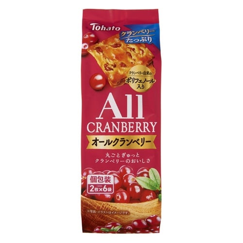オールクランベリー2枚×6袋×12