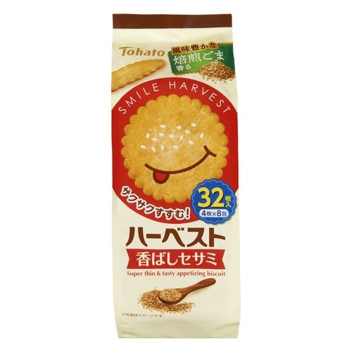 ハーベスト 香ばしセサミ 8包32枚×12