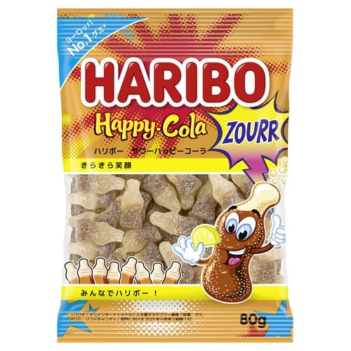 ハリボーサワーハッピーコーラ 80g×10