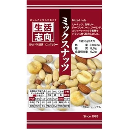 生活志向ミックスナッツ 38g×12