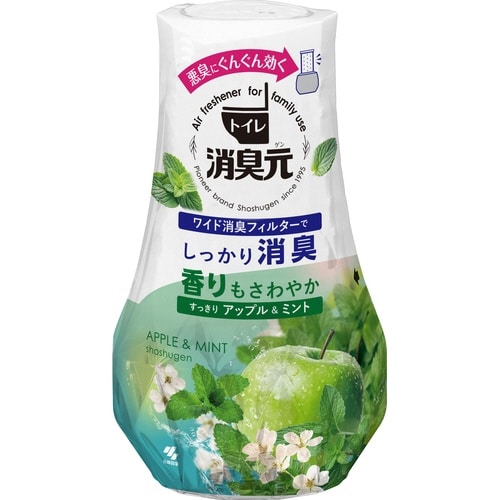 トイレの消臭元 すっきりアップル&ミント×3