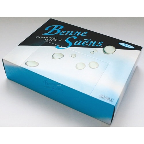 ベネサンス フェイスガーゼ ブルー