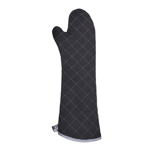 MTI オーブンミトンブラック ロング 610mm