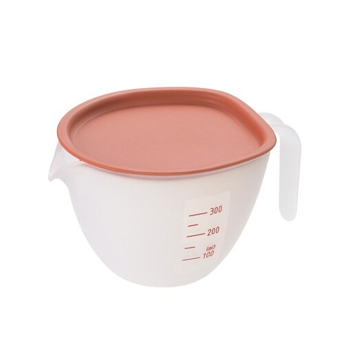 まいにち使いたいフタ付きボウル ミニ レッド