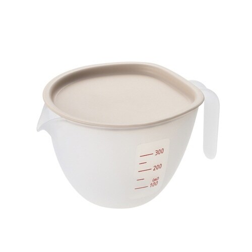 まいにち使いたいフタ付きボウル ミニ グレー