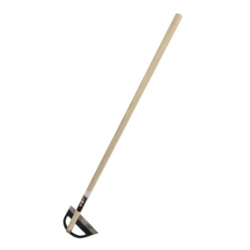 若獅子 立鎌鋼付 240mm 4尺柄