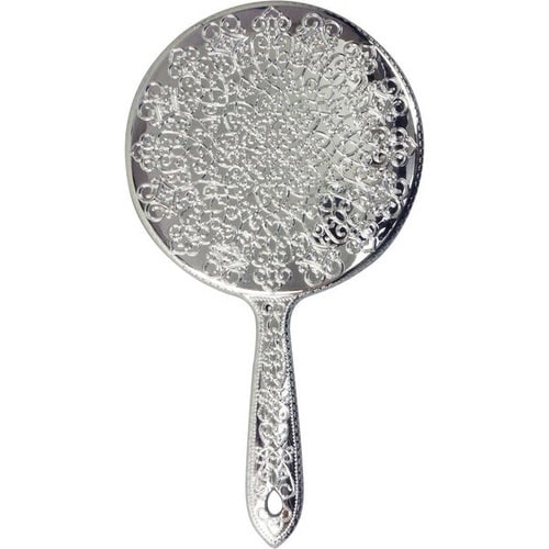 ヤマムラ メッキハンドミラー シルバー