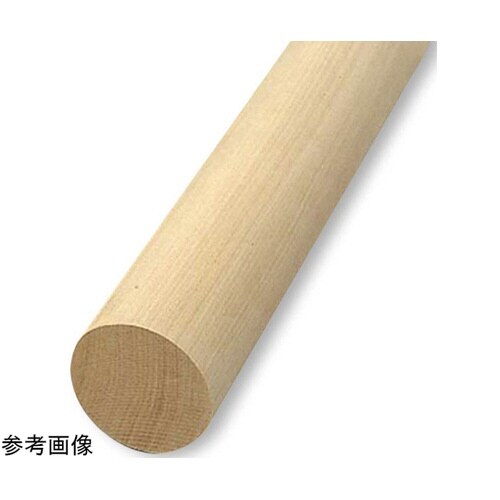 米ヒバ丸棒 30φ×300mm 1組(2