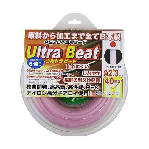 草刈コード ウルトラビート四角2.3mm
