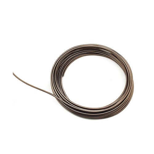 ワイヤーメタリック茶3.2φmm×10m
