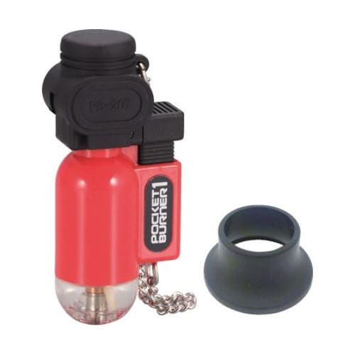 PB1SCRポケットバーナー1クリア赤