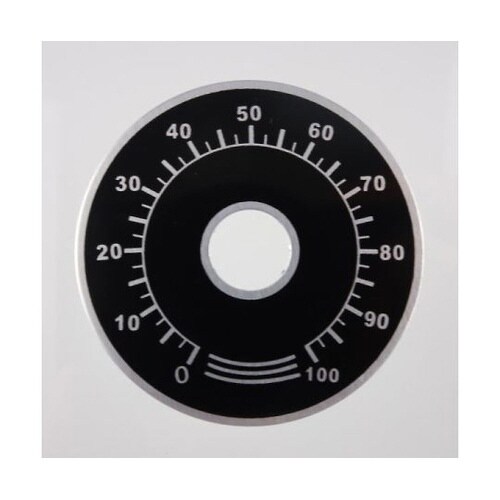 38VP−Bボリュームプレート38mm黒