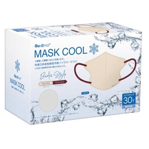 ネイルピンク グディナ立体接触冷感バイカ