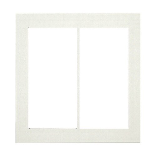 QWP−2 スイッチプレート2連