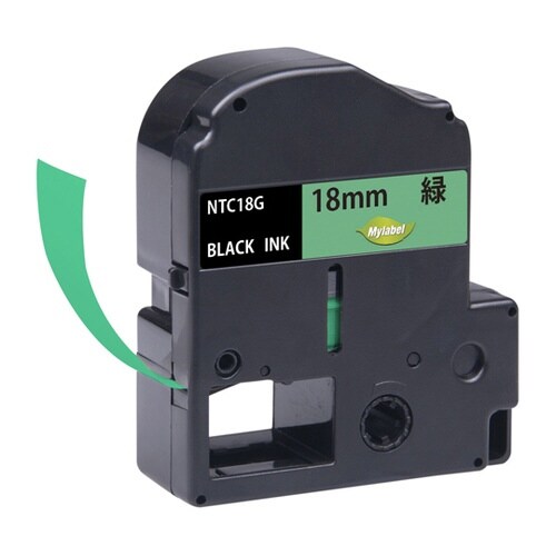 NTC18G(x1) 緑地ラベル18mm