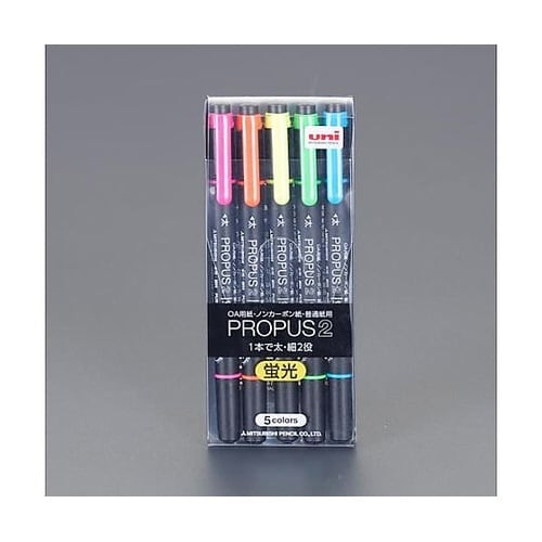 5本組 蛍光ペンセット EA765MH−