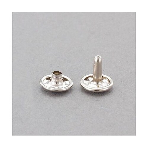 13mm 特大カシメピン(鉄ニッケルメッ