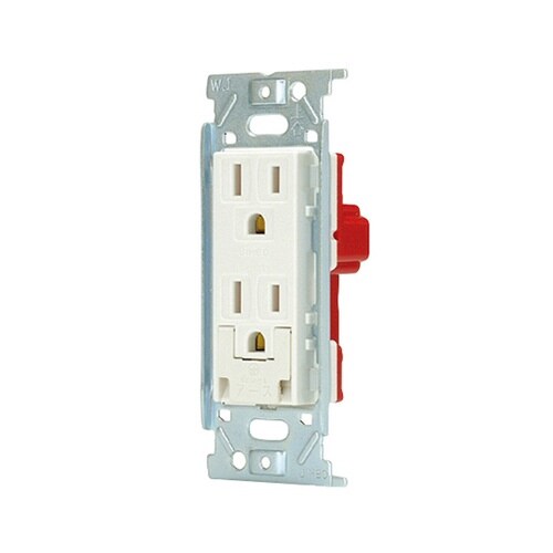 接地Wコンセント(絶縁取付枠付き) JE