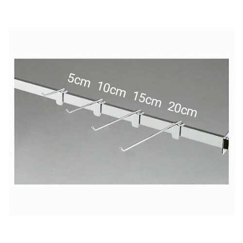 角バー用 スリムフックハンガー(φ4mm